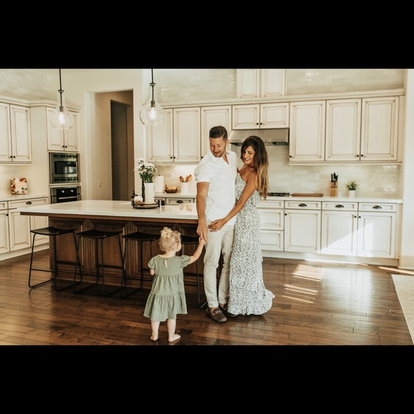 Vici Green and White Floral Maxi Dress - Picture 4 of 6